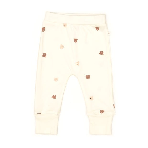 Set 2 Pcs Body + Pant Perla Osos de algodón pima