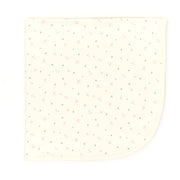 Manta De Algodón Perla Cerezas Fucsia