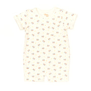 Romper Manga Corta Perla Bicicletas de algodón pima