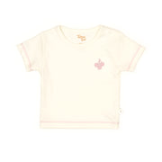 Set Tshirt + Short Perla / Cuadros Fucsia de algodón