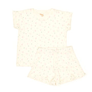 Pijama Bobos Perla Cerezas Fucsia de algodón pima