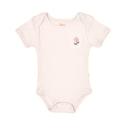 Set Body + Short Bombacho Lila/ Lila Mariposas algodón rib