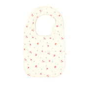 Babero Grande Cerezas Rojas de algodón pima