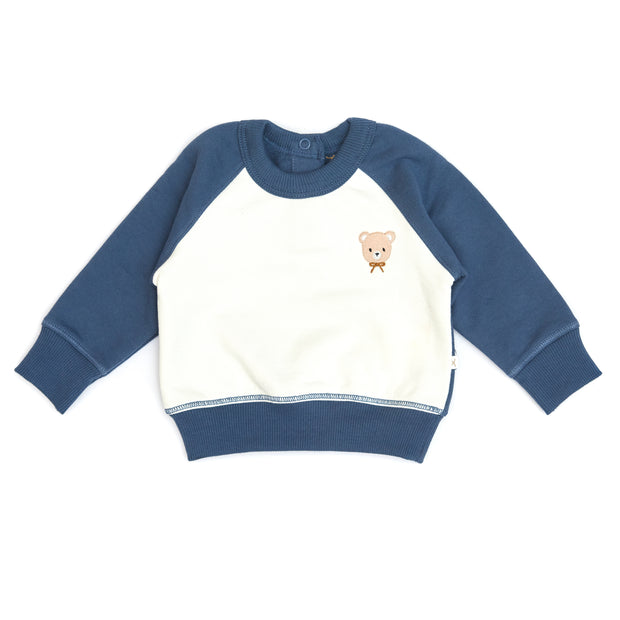 Set Polera + Buzo Perla & Azul