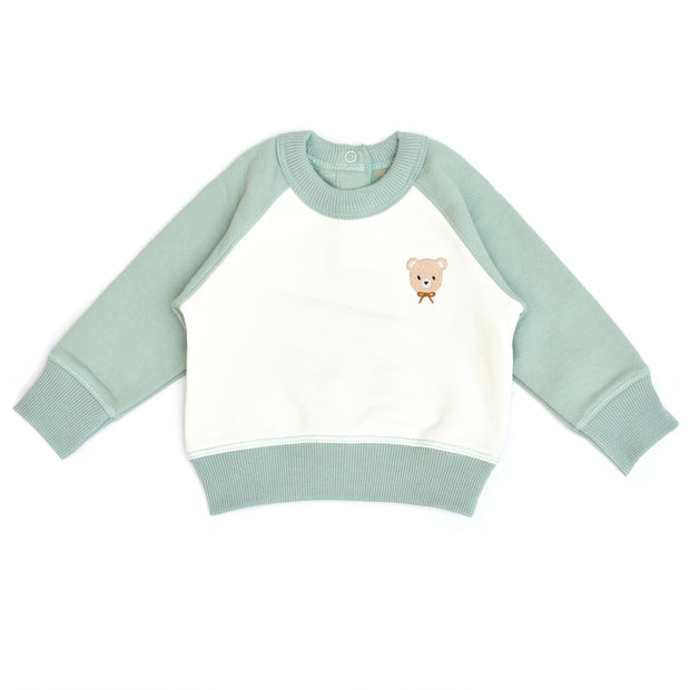 Set Polera + Buzo Perla & Verde
