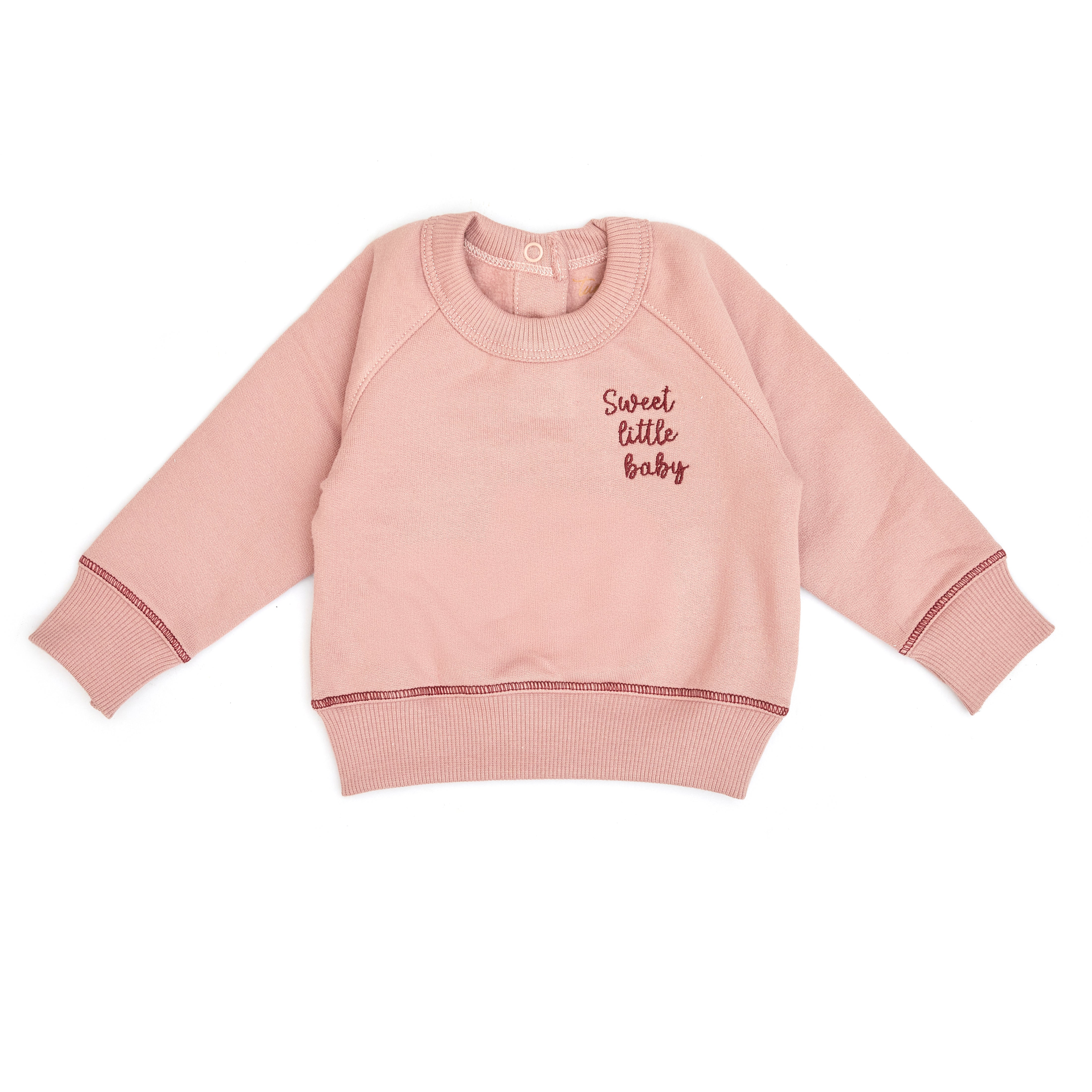 Polera Bebé Coral de algodón franelado