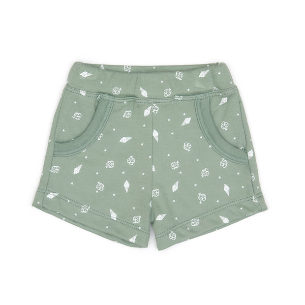 Set Polo + Short Perla verde / Verde helados