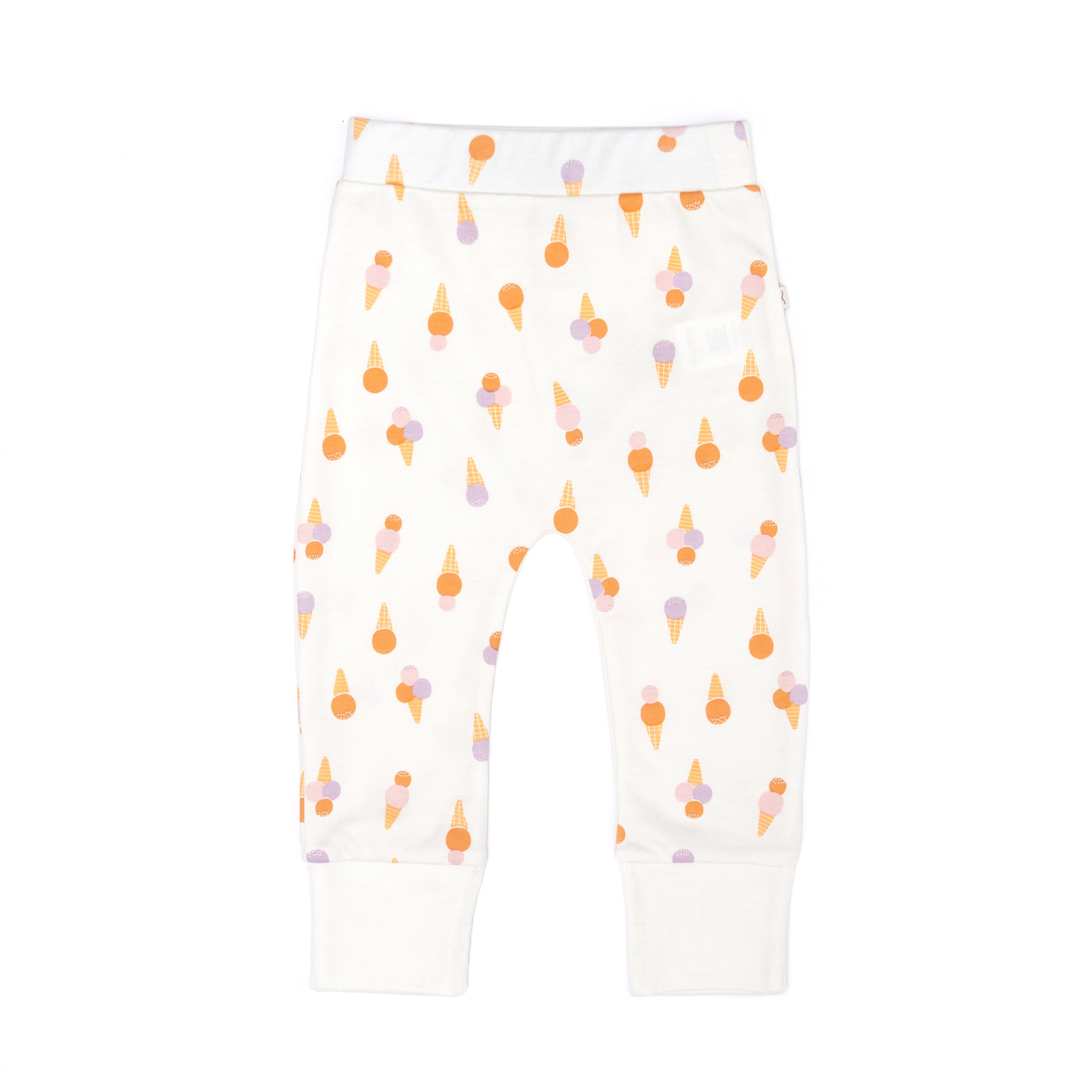 Pantalon algodón pima Perla helados rosados