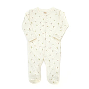 Enterizo Broches Perla Florecitas