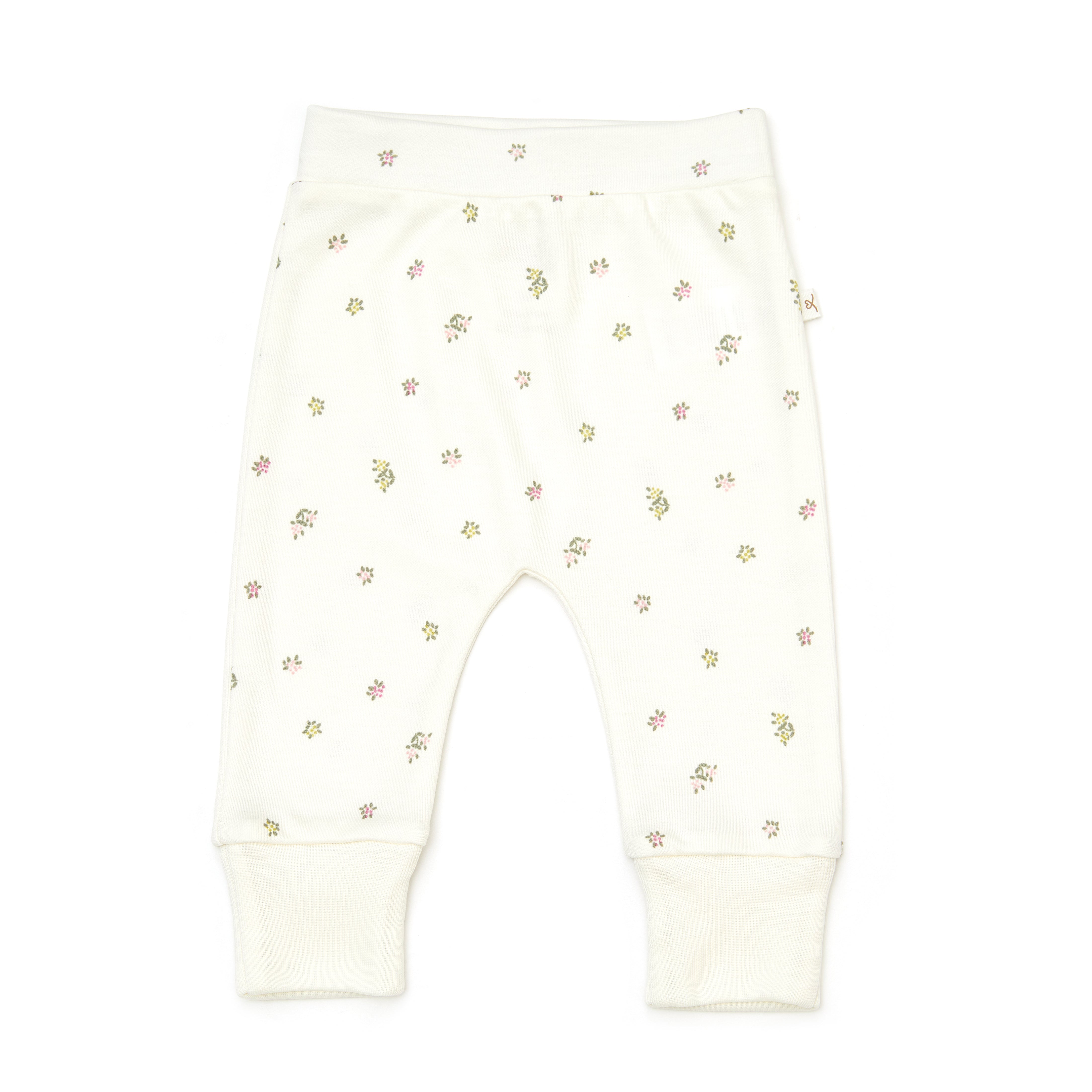 Conjunto 2 PCS Body + Pantalon Perla Flores de Algodón Pima