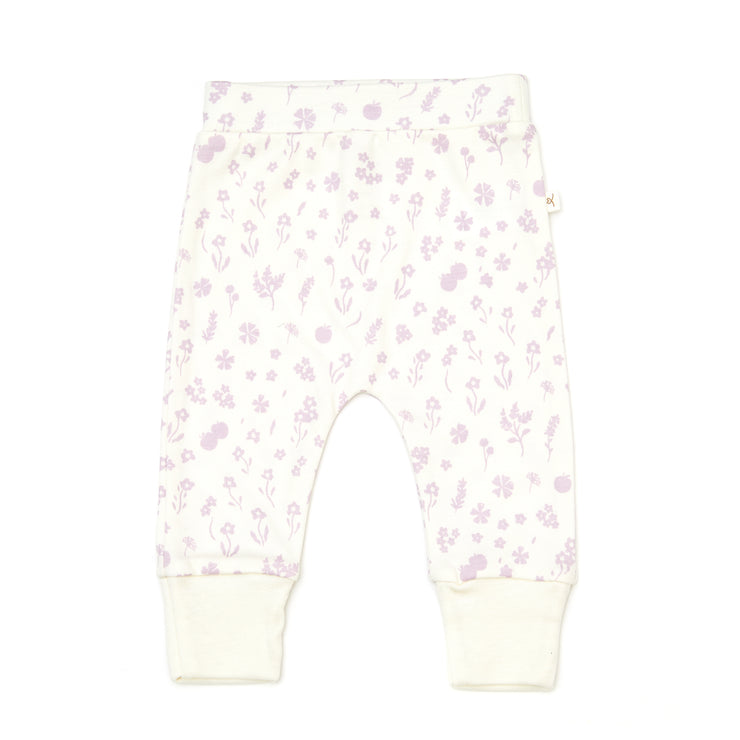 Set Body + Pantalon Perla Flores Lila