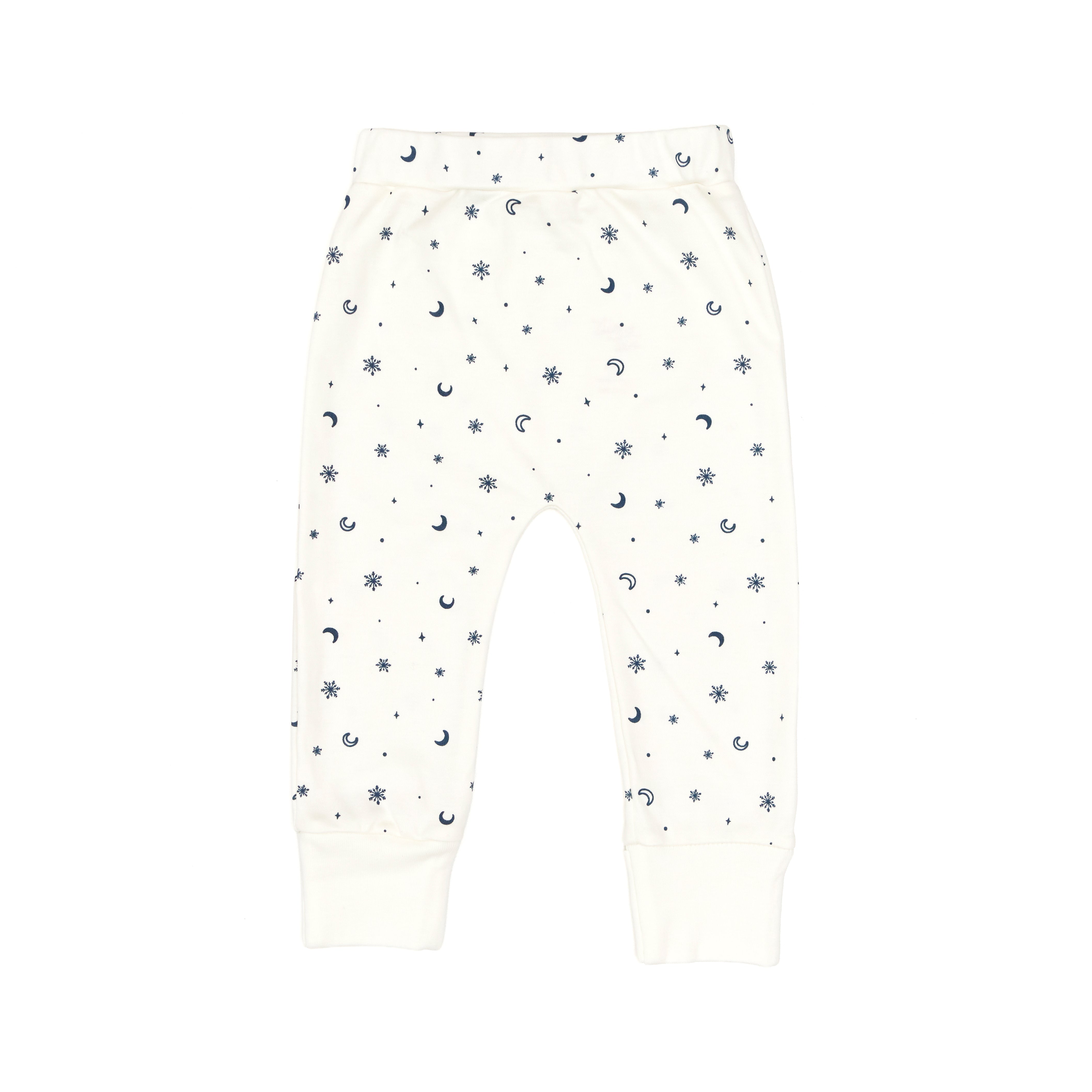 Pantalon Mitones Perla copos de nieve de Algodón pima