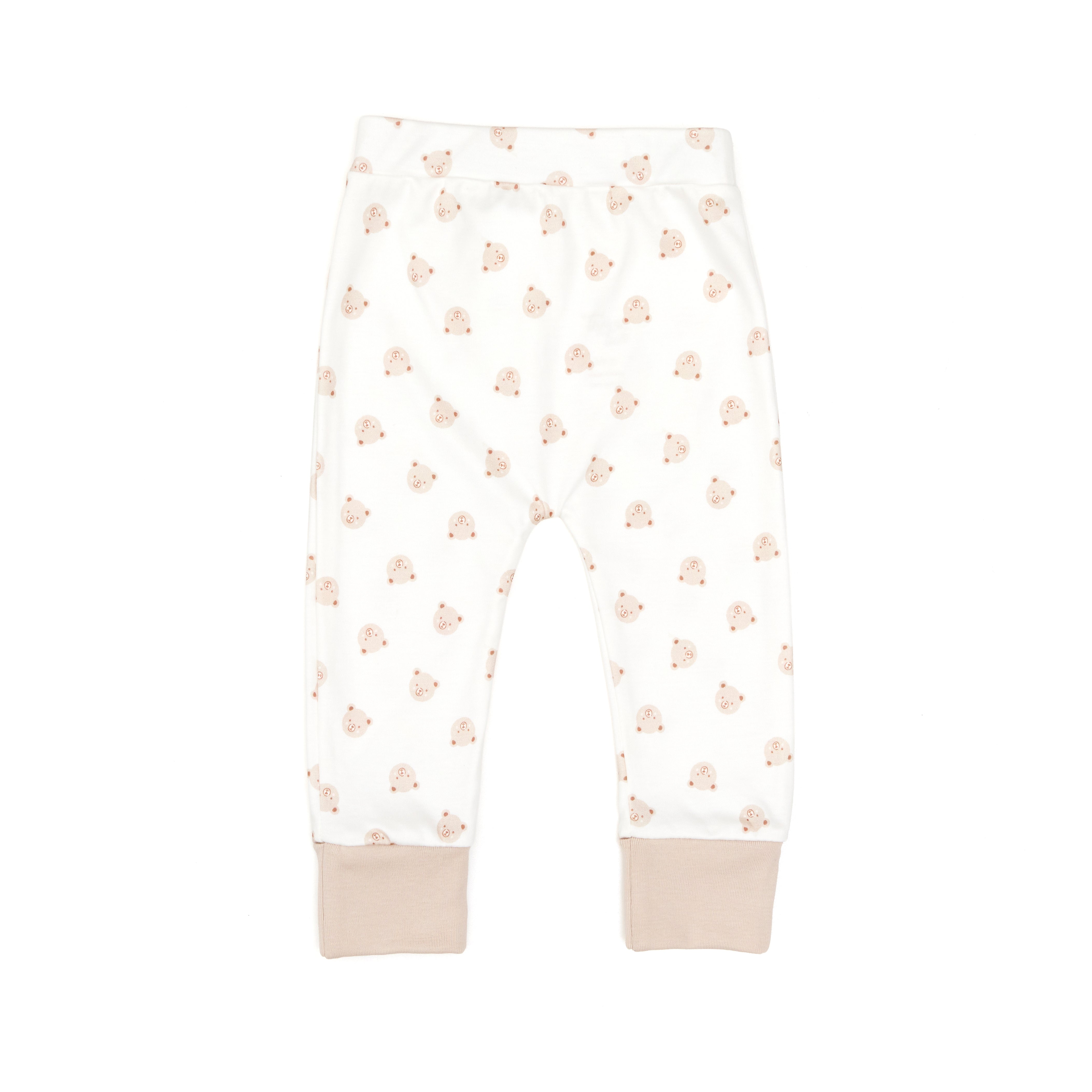 Pantalon Mitones Perla osos de Algodón pima