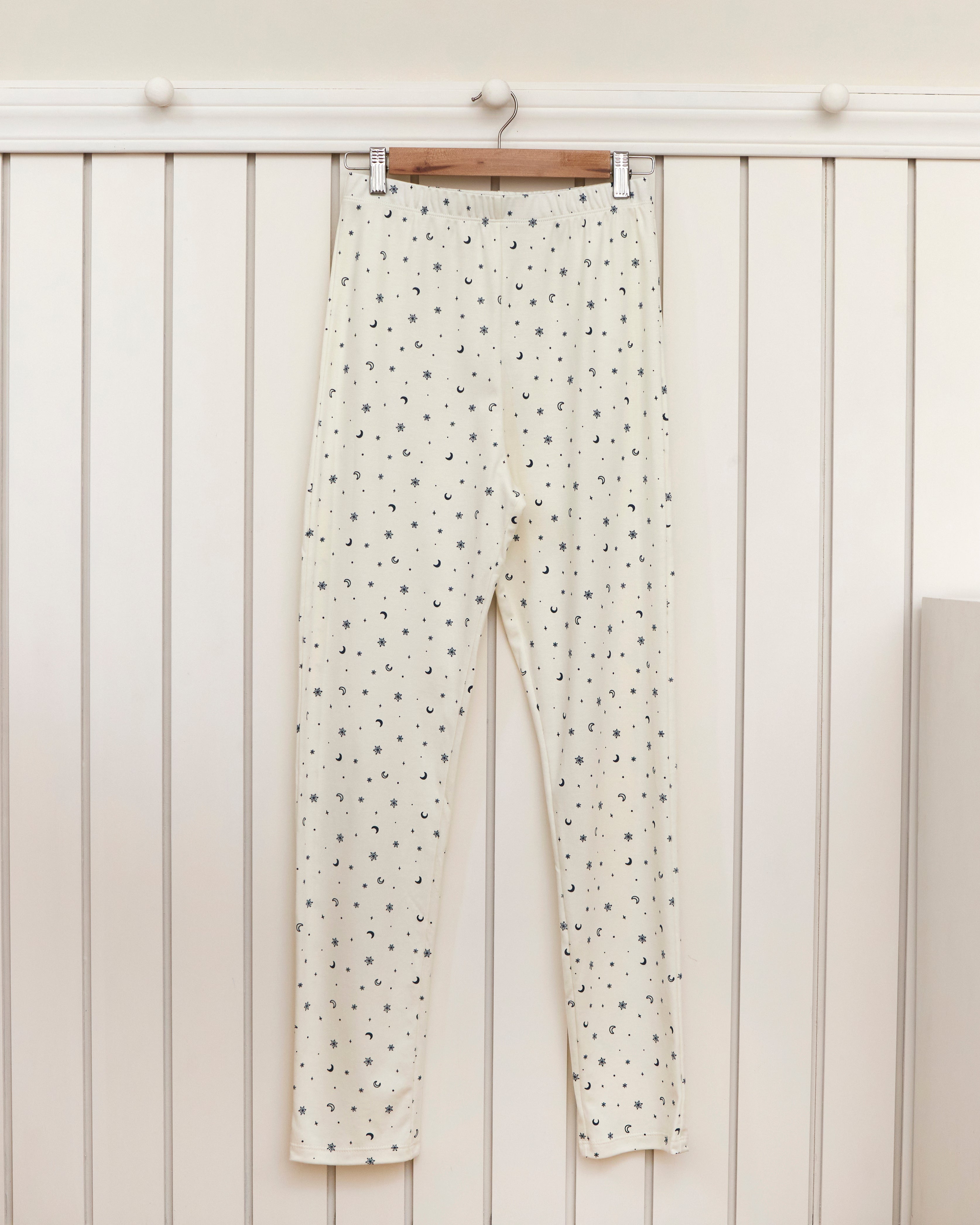 Pijama Mamá + Romper Cierre Estrellas de Algodón Pima