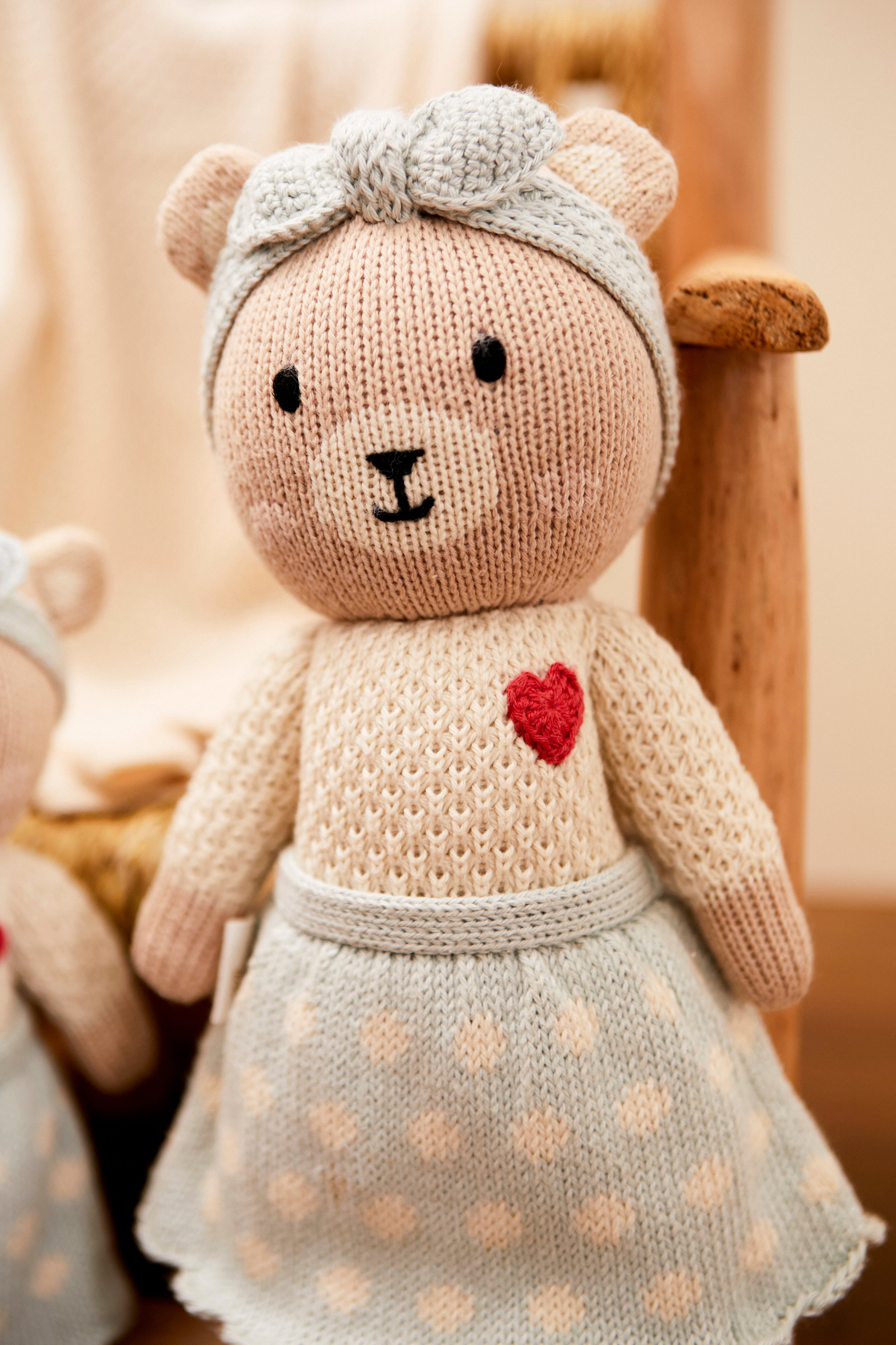 Emma the bear 29cm Celeste