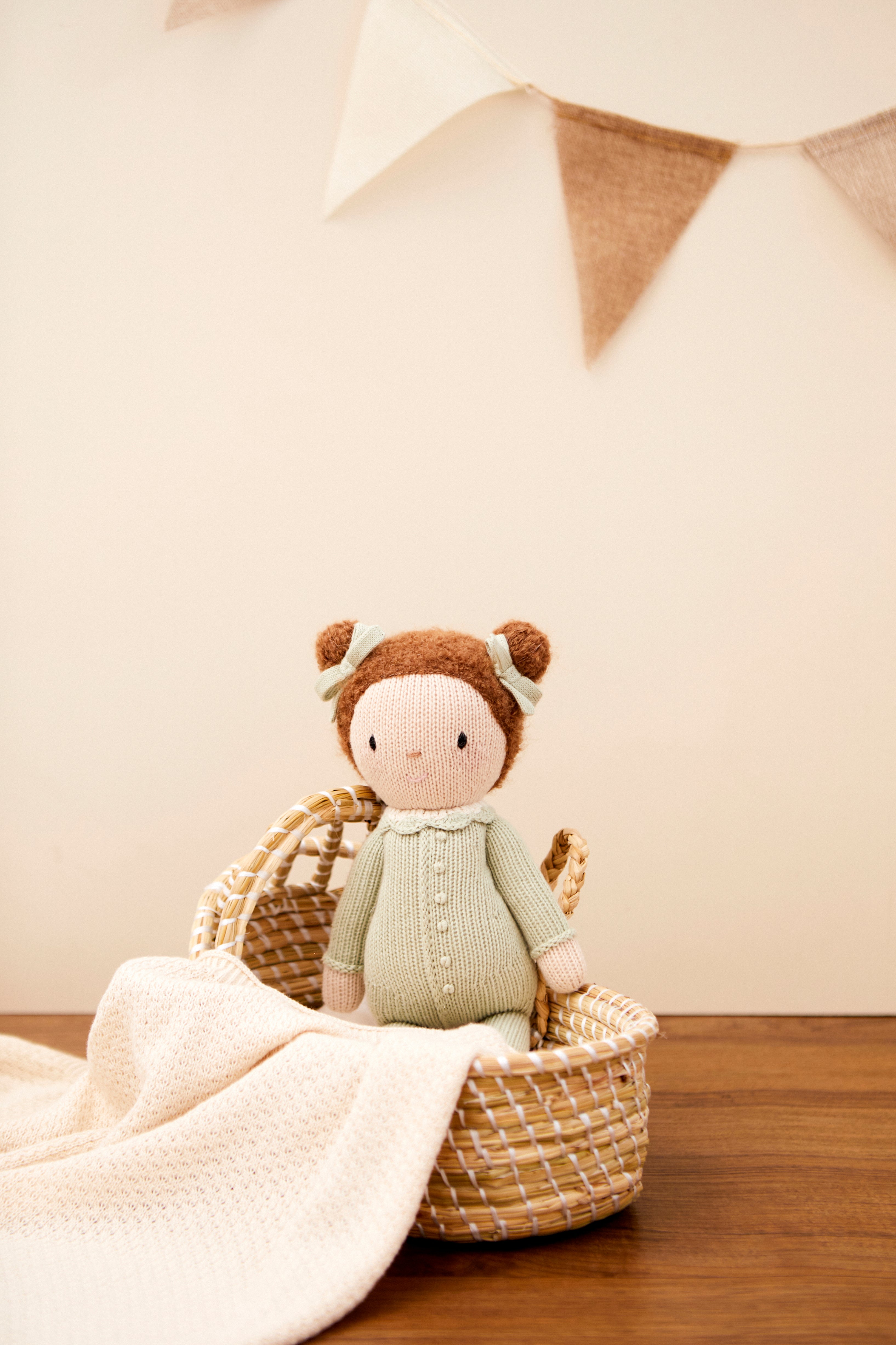Baby Emily 29cm Verde