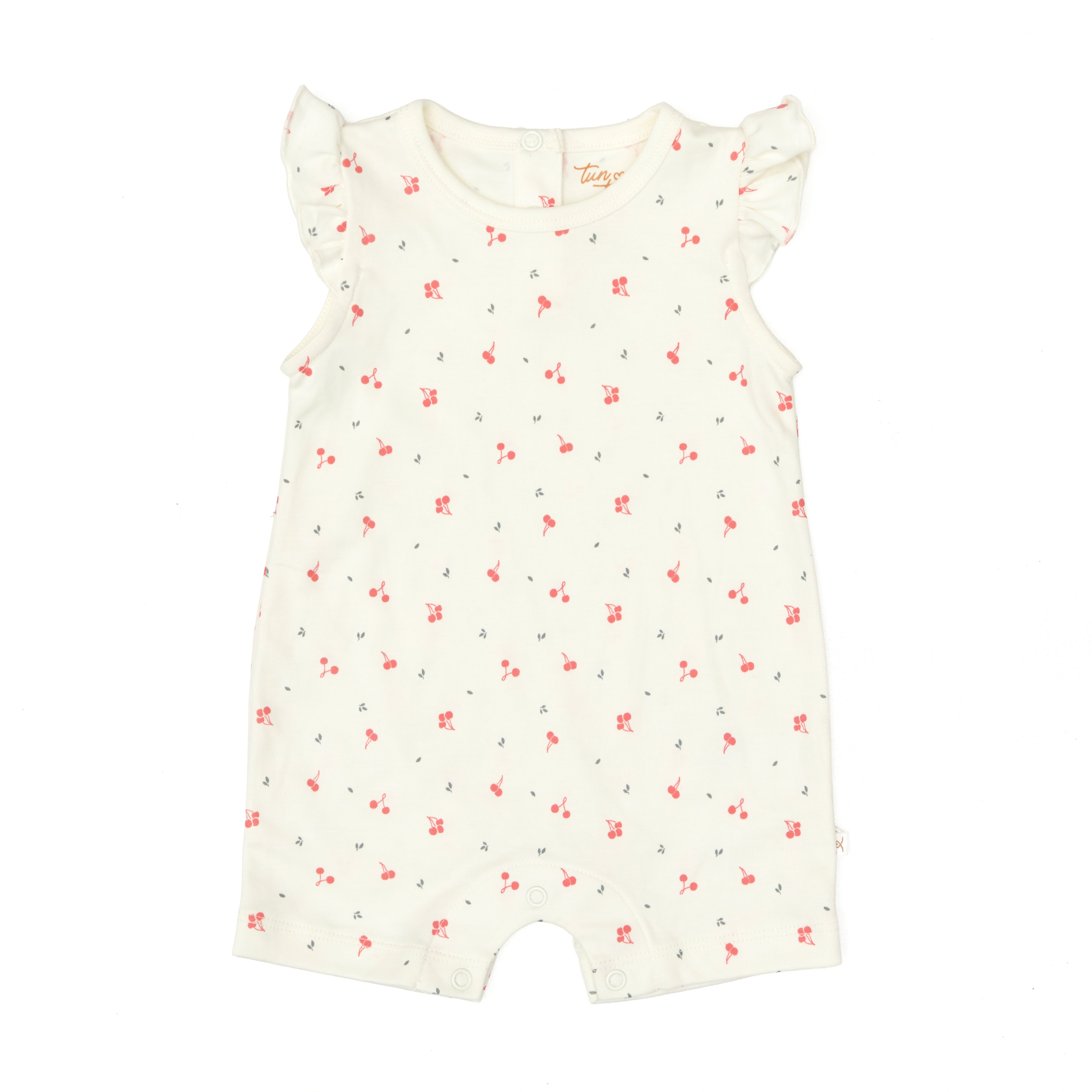Romper Manga Bobos Cerezas Algodón Pima