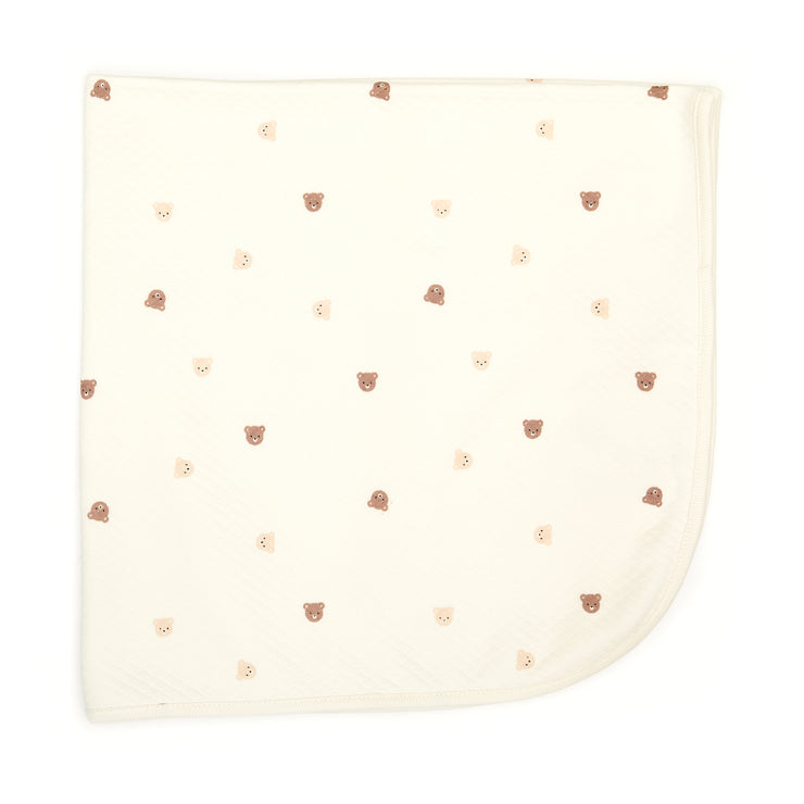 Manta Jacquard Perla Ositos