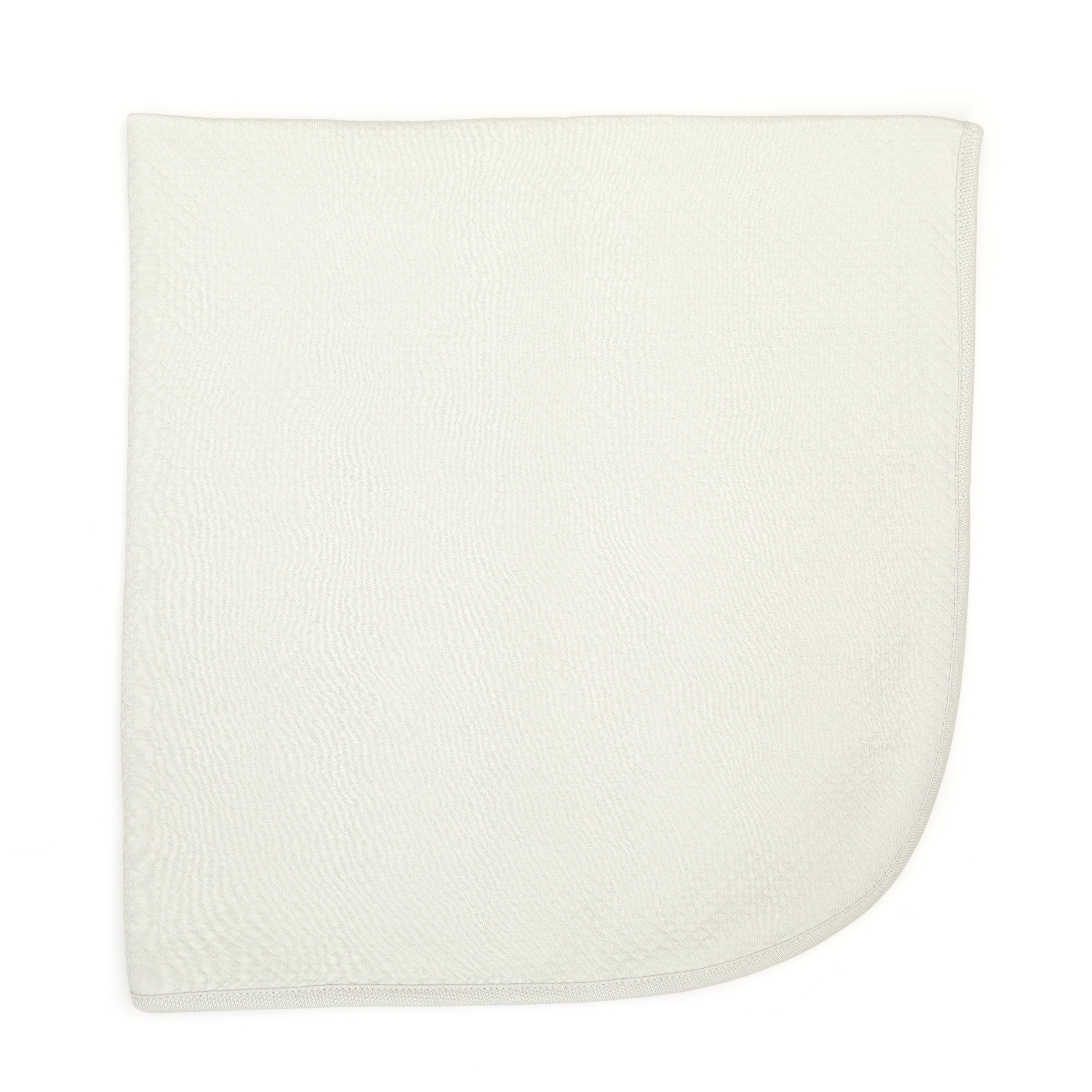 Manta De Algodón Jacquard Celeste