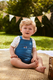 Set Body + Overall Perla Bicicletas / Azul