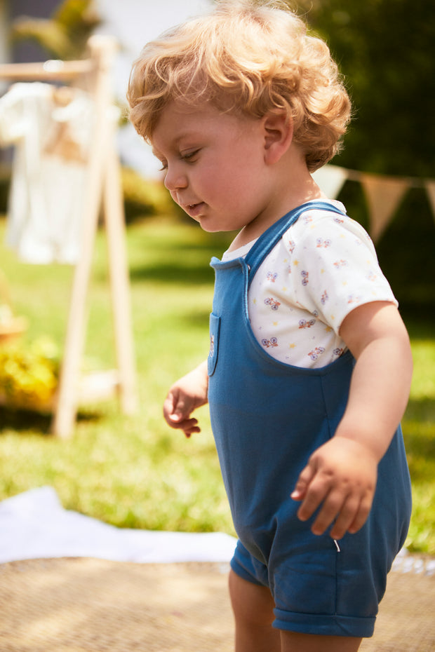 Set Body + Overall Perla Bicicletas / Azul