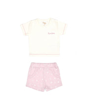 Set Polo + Short Perla lavanda / Lavanda helados