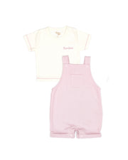 Set Polo + Romper Perla lavanda / Lavanda