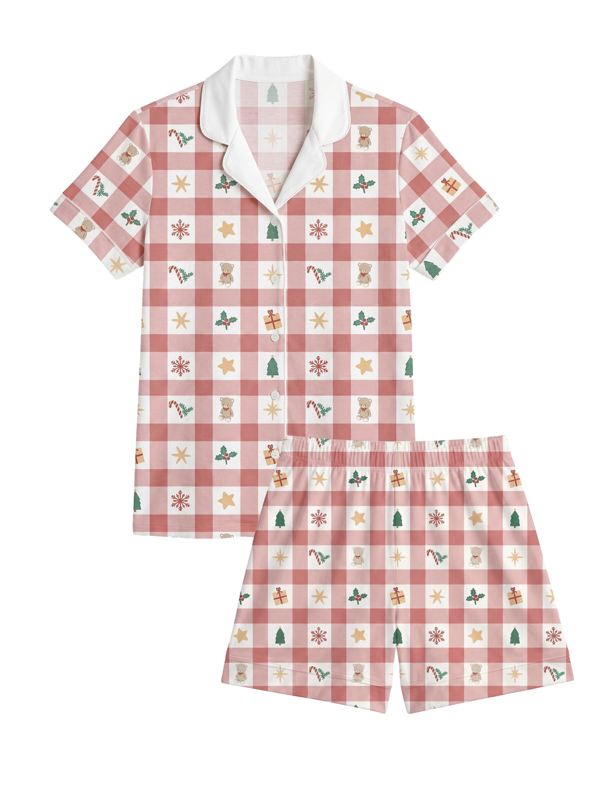 Pack Navideño Pijama Mamá + Pijama Niño/Niña de Algodón Pima (PREVENTA)