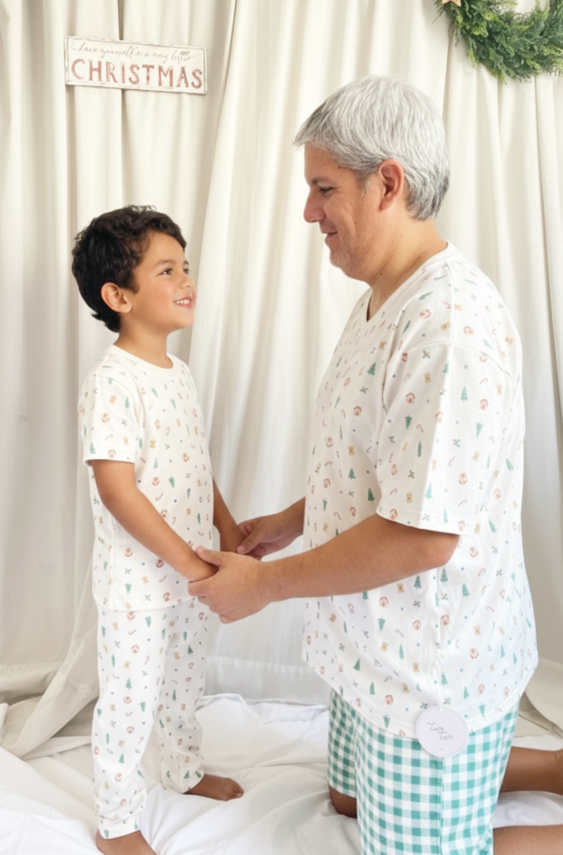 Pijama Mamá + Pijama Papá + Pijama Niño Navidad